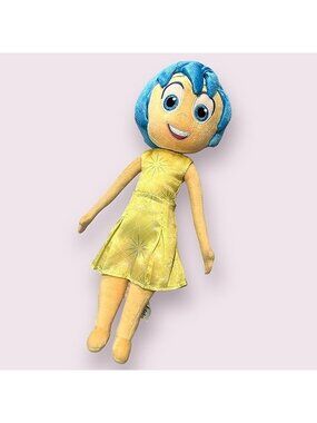 Authentic Disney Store Inside Out Joy Plush Disney Pixar Stuffed Doll